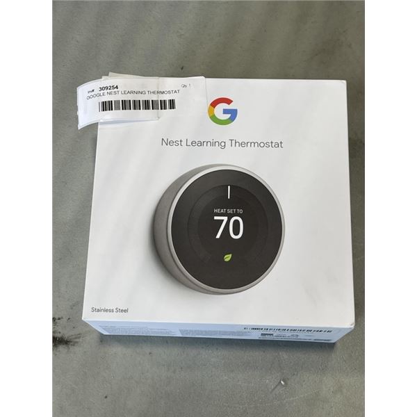 GOOGLE NEST LEARNING THERMOSTAT
