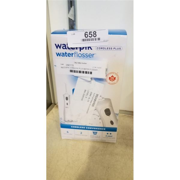 WATERPIK CORDLESS PLUS WATER FLOSSER - TESTED WORKING