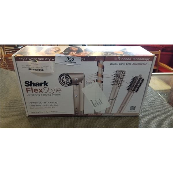SHARK FLEXSTYLE MULTI-STYLER HAIR STRAIGHTENER - TESTED WORKING, RETAIL $349