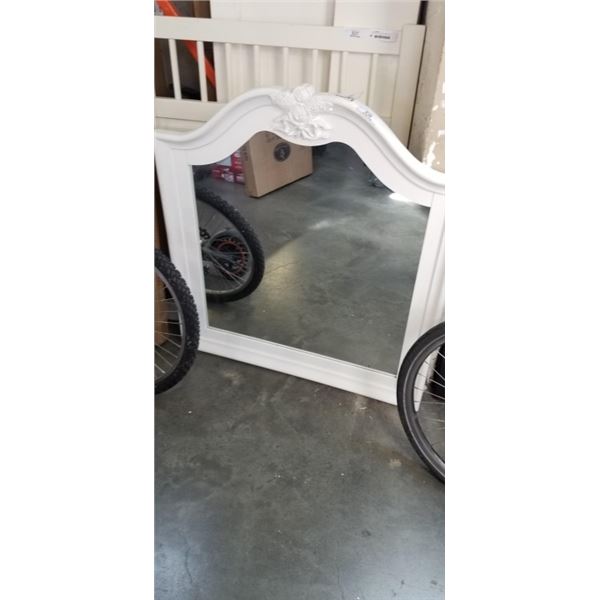 AS NEW WHITE WALL MIRROR
