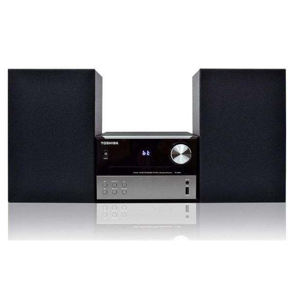 TOSHIBA MINI HIFI SYSTEM W/ BLUETOOTH - TESTED WORKING, RETAIL $675