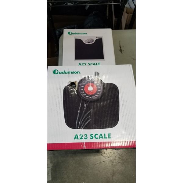 ADAMSON A22 AND A23 FLOOR SCALES