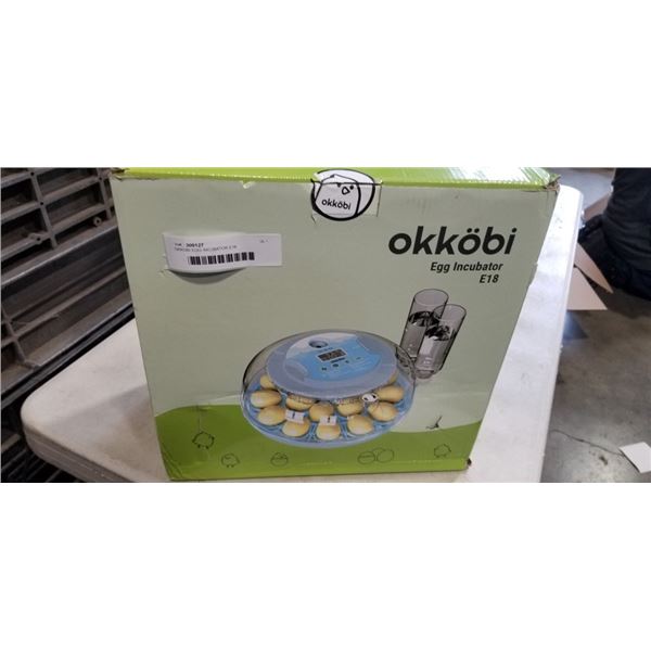 OKKOBI EGG INCUBATOR E18