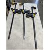 Image 3 : 3 QUICK-GRIP BAR CLAMPS