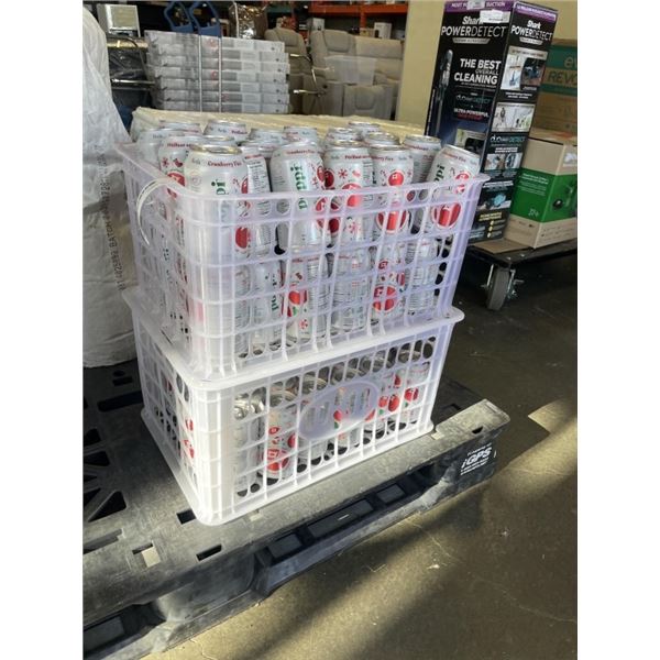 3 FLATS OF POPPI CRANBERRY FIZZ - POSSIBLE FREIGHT DAMAGE