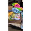Image 3 : LARGE LOT OF ASSORTED INTEX INFLATABLE AND SMALL POOLS AND POOL TOYS