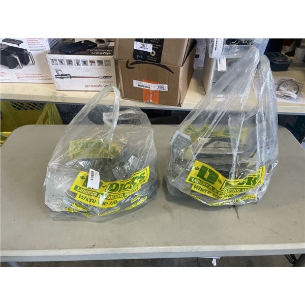 2 BAGS OF DEK'S HURRICANE TIES