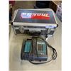 Image 1 : MAKITA BATTERY CHARGER AND HARDSIDE TOOL CASE