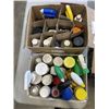 Image 1 : 2 BOXES WITH A TOTAL OF 29 VARIOUS CLEANING SUPPLIES BOTTLES