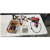 Image 1 : 2 BLACK AND DECKER CORDED DRILLS AND JOBMATE DRILL BIT SET. WORKING