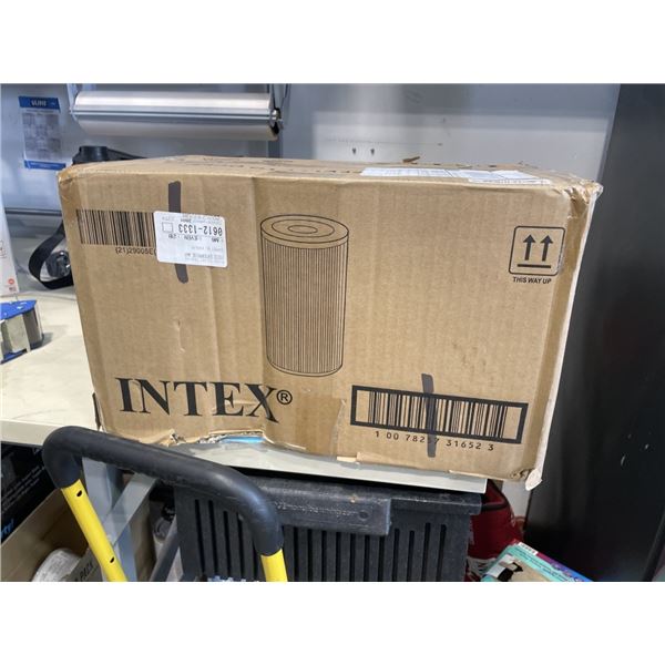 CASE OF 6 NEW INTEX POOL FILTERS MODEL 29005E