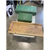 Image 1 : VINTAGE MECHANICS CREEPER, 2 BURNER AND A 3 BURNER COLEMAN PORTABLE WHITE GAS STOVES