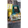 Image 2 : 2 BOXES OF NEW OLD STOCK ITEMS, TOOLS, MISC HARDWARE, ETC