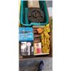 Image 4 : 2 BOXES OF NEW OLD STOCK ITEMS, TOOLS, MISC HARDWARE, ETC
