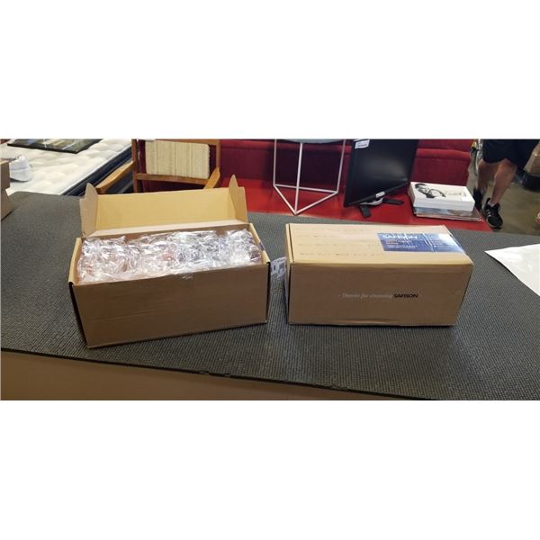 2 BOXES OF SAFISON SAFETY GLASSES. 36 GLASSES PER BOX