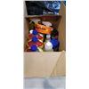 Image 1 : BOX OF CLEANING SUPPLIES AND REFILLS, SOME NEW
