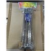 Image 5 : APPROX 20 METAL KITCHEN UTENISIL RACKS AND 2 BOXES OF SMALL METAL CONTAINERS.