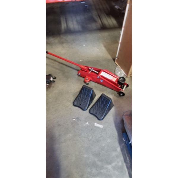 MOTOMASTER 2 TON HYDRALIC JACK. WORKING, NO LEAKS
