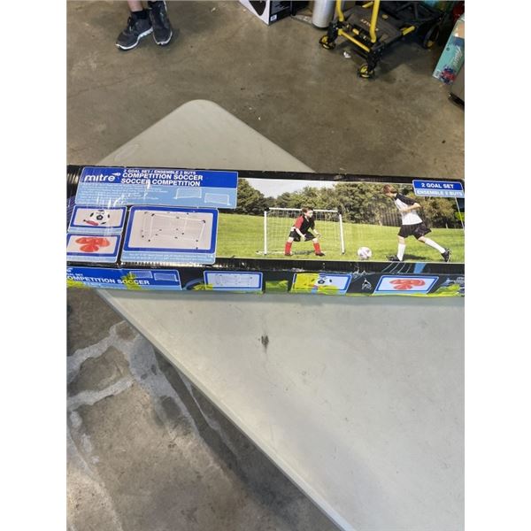 MITRE 2 COMPETITION SOCCER GOAL SET