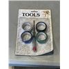 Image 1 : CASE OF NEW TOOL AND TAPE SETS