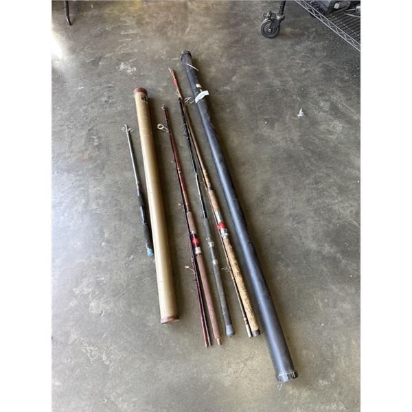 BUNDLE OF FISHING RODS