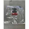 Image 1 : CASE OF NEW PLASTIC BAGS - BAGS HAVE SEAM DIVIDER