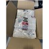Image 2 : CASE OF NEW PLASTIC BAGS - BAGS HAVE SEAM DIVIDER