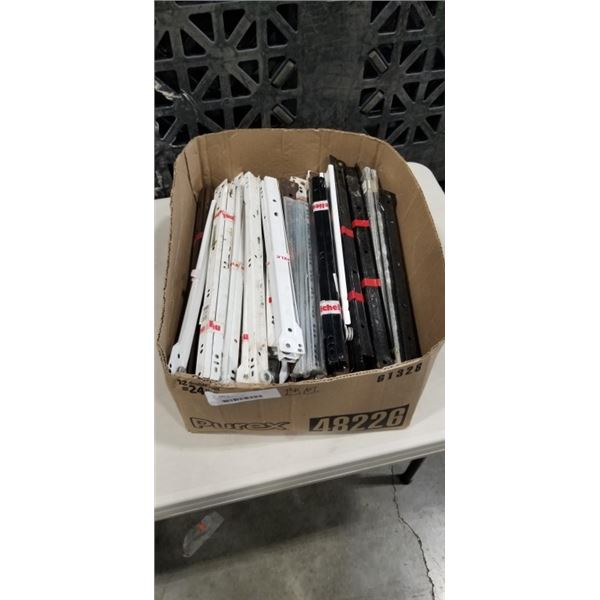 TRAY OF DRAWER SLIDES