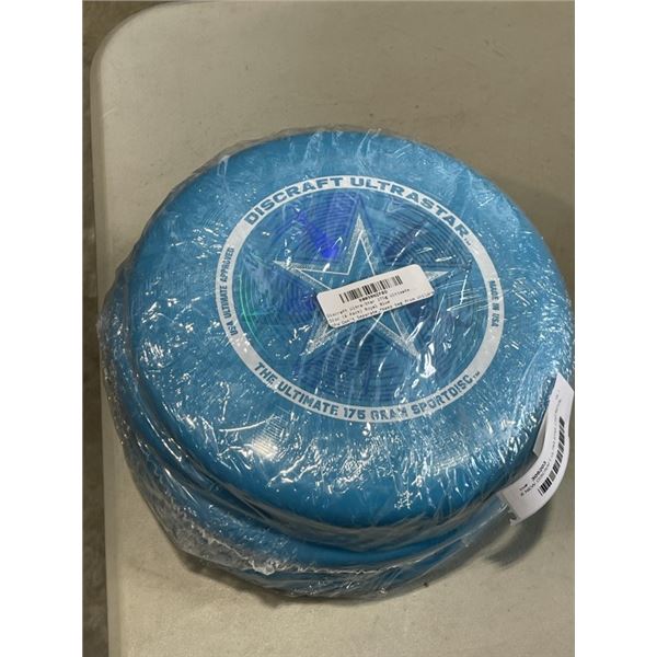 6 NEW DISCRAFT ULTRA STAR 175G ROYAL BLUE  FRISBEES