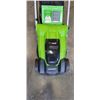 Image 2 : WORKING GREENWORKS ELECTRIC CORDED LAWN MOWER. MODEL LMA123