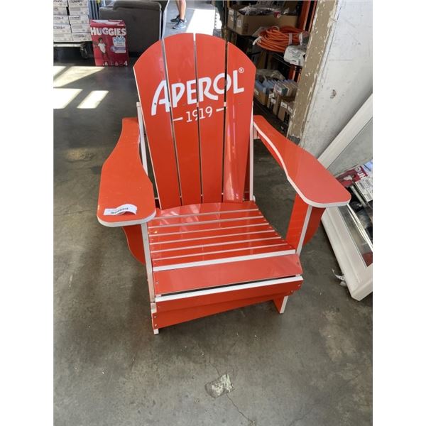 ORANGE ADIRONDAK CHAIR
