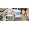 Image 1 : 2 DIRECTOR STYLE CAMP CHAIRS