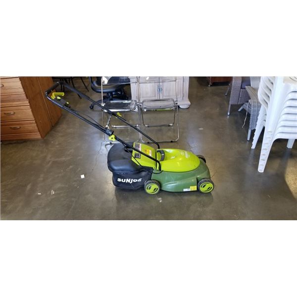 SUNJOE ELECTRIC LAWN MOWER