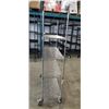 Image 2 : 4FT BY 18IN METAL ROLLING RACK