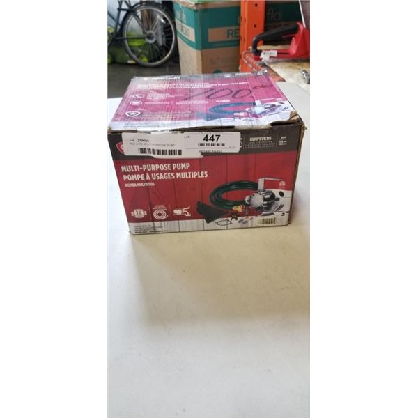 RED LION MULTI PURPOSE PUMP