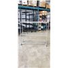 Image 1 : 5FT BY 18IN METAL ROLLING RACK