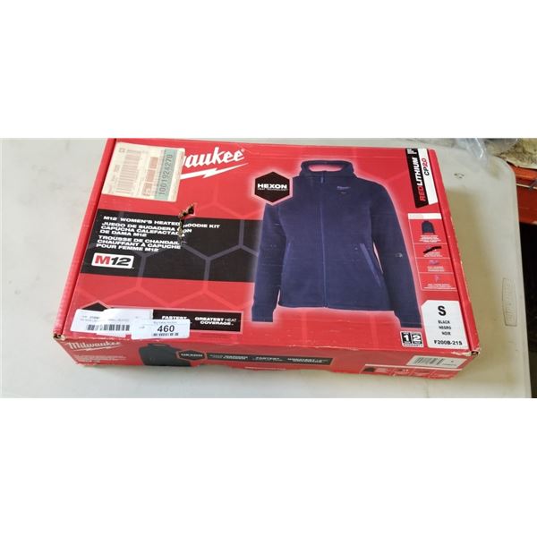 AS NEW LADIES SIZE SMALL HEATED MILWAUKEE JACKET