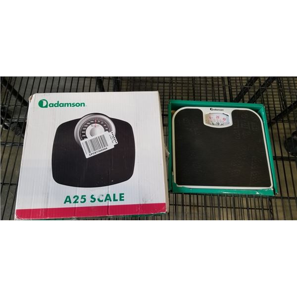 ADAMSON A25 AND A21 FLOR SCALES