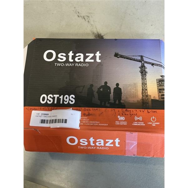 OSTAZT TWO-WAY RADIO