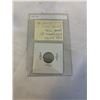 Image 2 : 1909 CANADIAN SILVER 10 CENT BROAD LEAF EDWARD VII .925 SILVER
