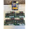 Image 1 : 4 CLASSIC RAILWAY EXPRESS TRUCKS AND 1 DIECAST METAL TRUCK