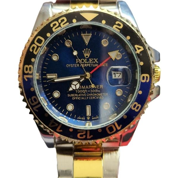 ROLEX SUBMARINER BLUE/ BLACK, UNAUTHENTIC