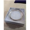 Image 1 : HAND MADE STERLING SILVER (TESTED) BANGLE