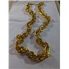 Image 1 : GOLD TONE LINKS NECKLACE