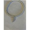 Image 2 : SILVER BEADS W/ CHARM BRACELET