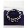 Image 2 : VINTAGE EVIL EYE BEADS BRACELET