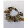Image 1 : VINTAGE SILVER TONE W/ MISC BEADS AND PEARLS BRACELET