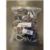 Image 1 : LARGE HEAVY BAG OF MISC JEWELRY AND PARTS