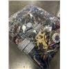 Image 3 : LARGE HEAVY BAG OF MISC JEWELRY AND PARTS