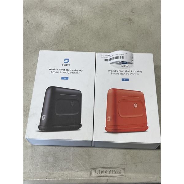 2 NEW SELPIC SMART HANDY PRINTER